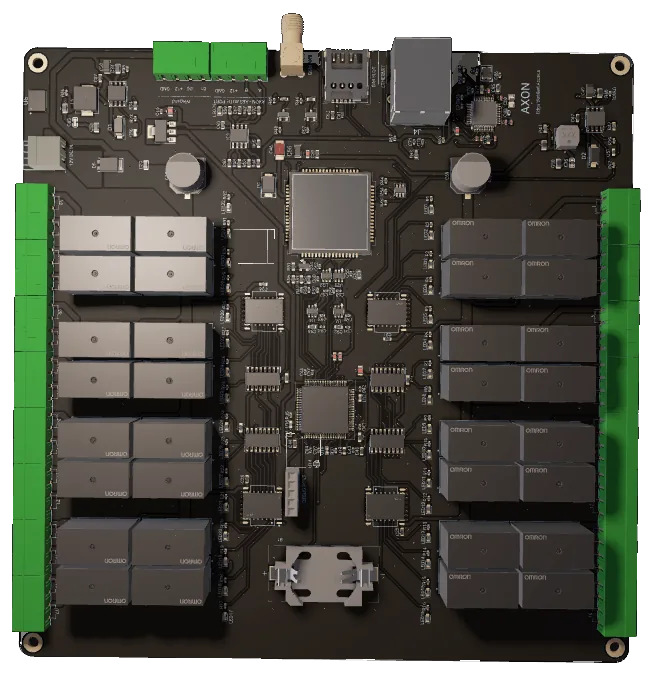 AXON CCU-32 — angle view