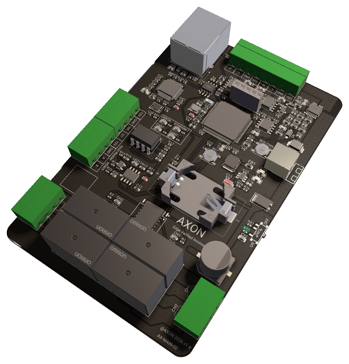 AXON ICM-E — angle view