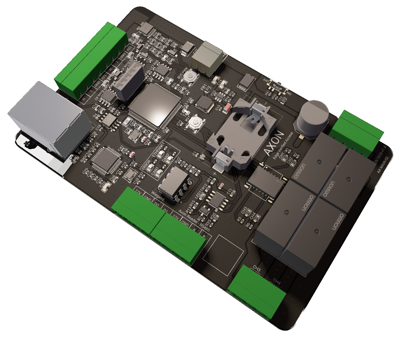 AXON ICM-E — terminals