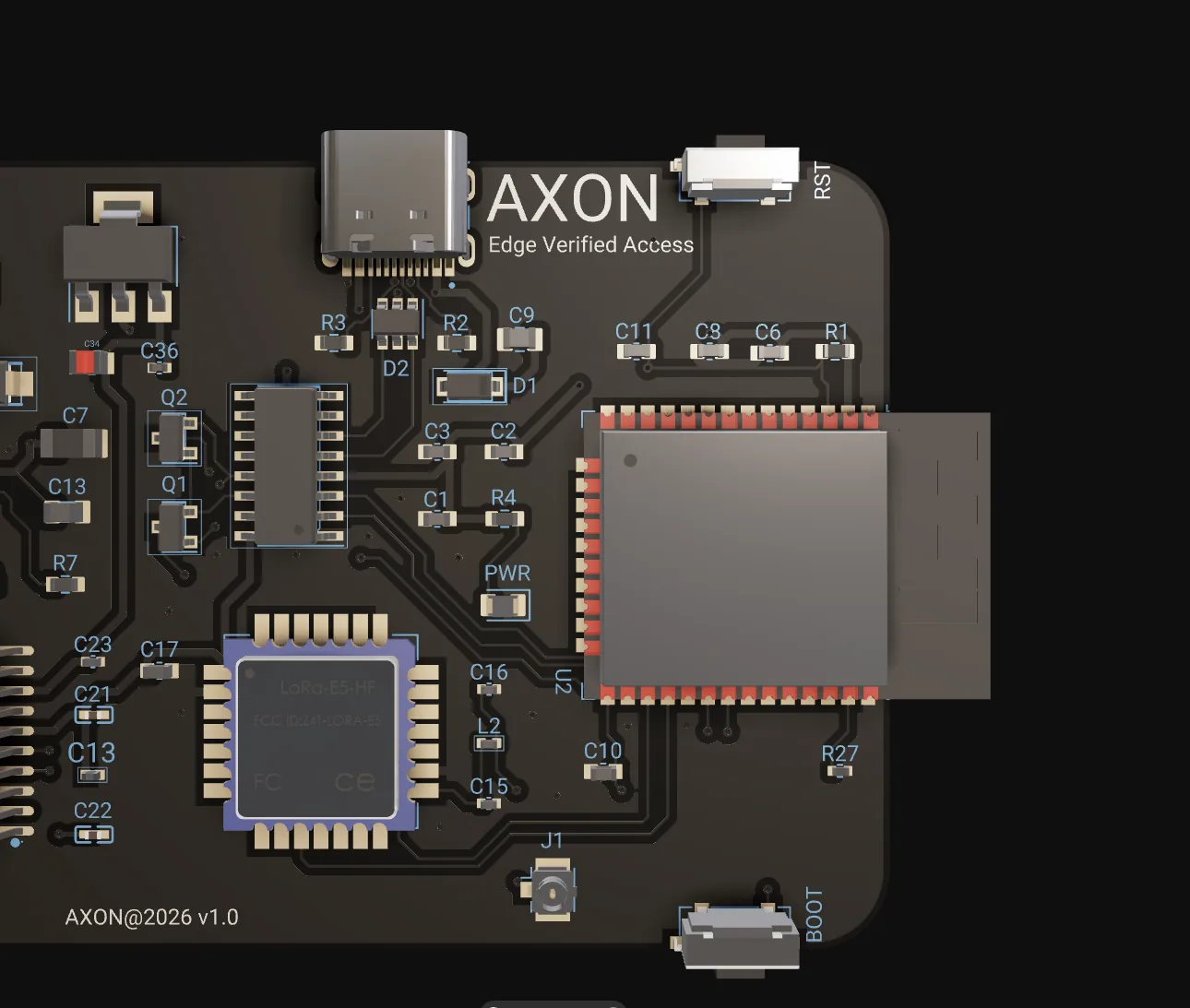 AXON ICM-LR — terminals
