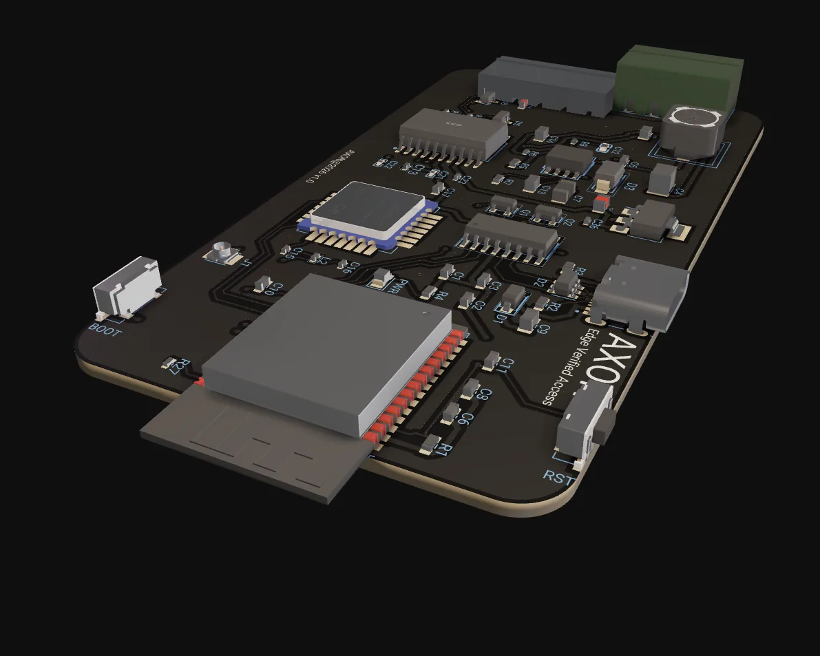 AXON ICM-LR — connectors detail