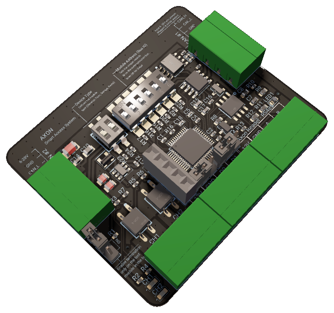 AXON Node — angle view