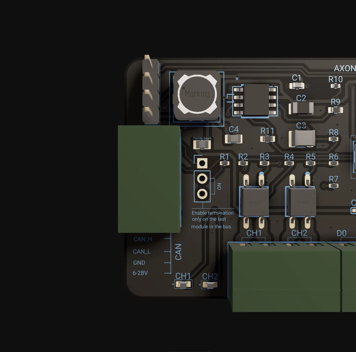 AXON RBN-2 — pamje anësore
