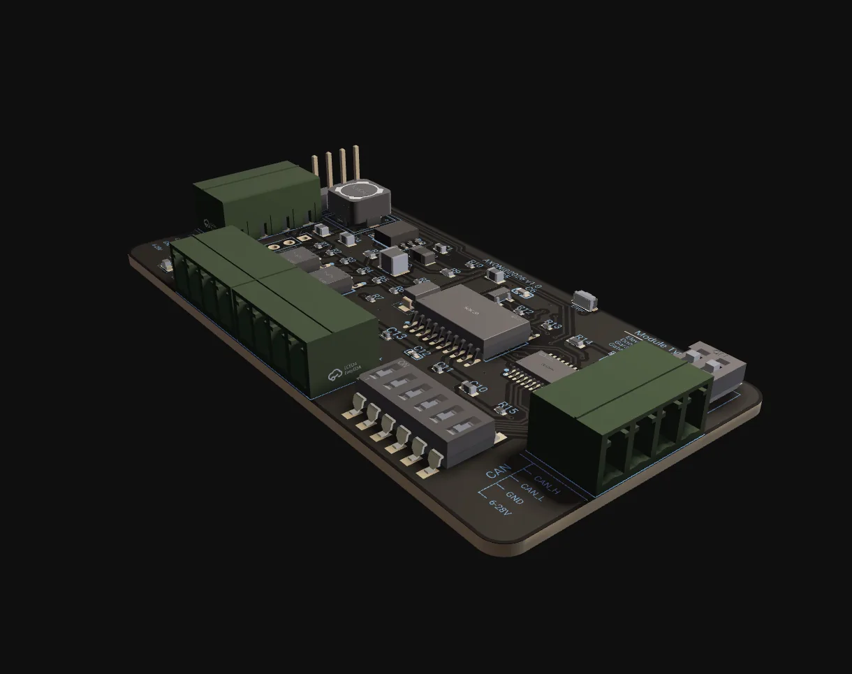 AXON RBN-2 — detaj i konektorëve
