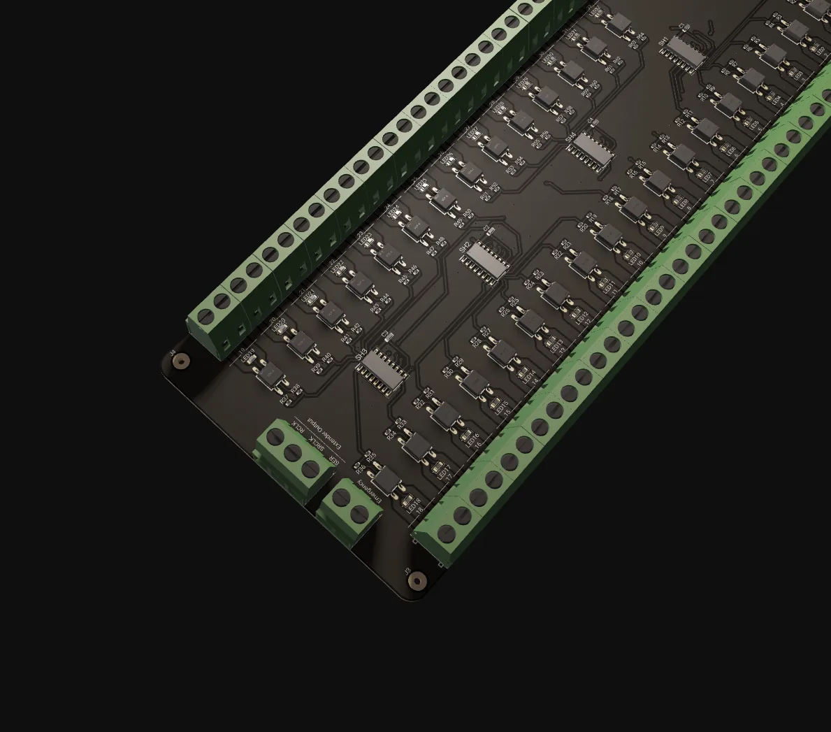 AXON SSR-32 — detaj i konektorëve